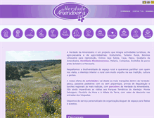 Tablet Screenshot of herdadeamendoeira.com